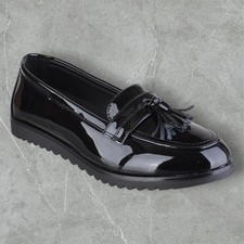 WOMENS LADIES FLAT LOW HEEL