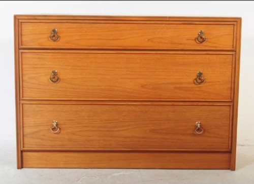 Mid century teak chest - mid,