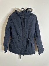 Jack Wills Black Parka Coat