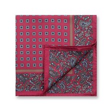 Men's 100%Silk pocket square