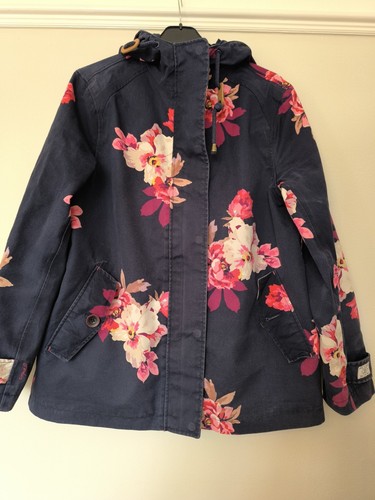 Womens joules floral raincoat - floral,