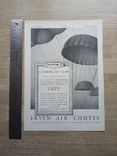 WW2 Irvin air chutes