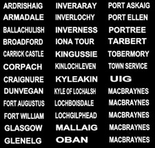 MODEL BUS TRANSFERS 1/76th