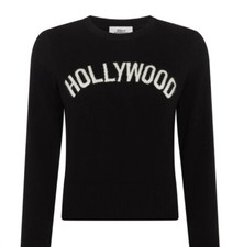 N Peal Black Cashmere Women's