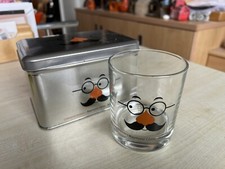 *SALE* Ritzenhoff Crystal 1980s Designer Glass Tumbler Boxed + Tin Storage