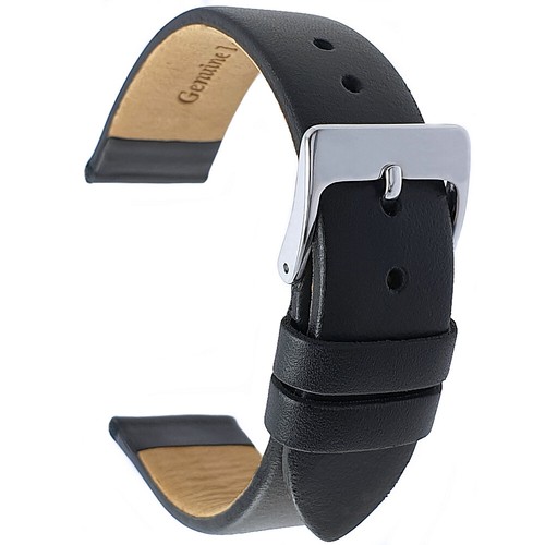 Genuine leather watch strap - leather,
