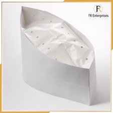 Paper forage hats - forage, white