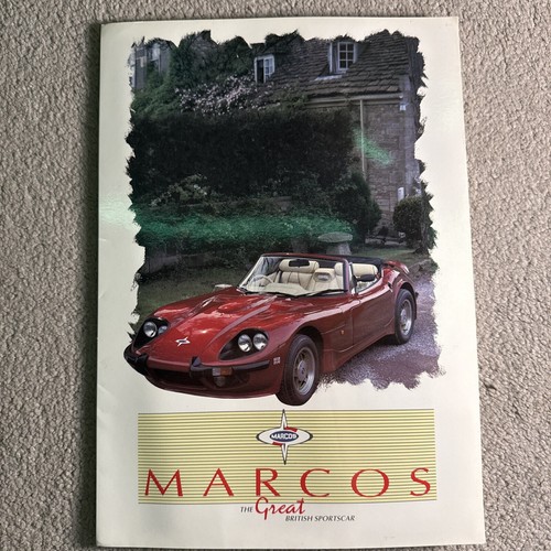 Marcos range brochure 1991 - range,
