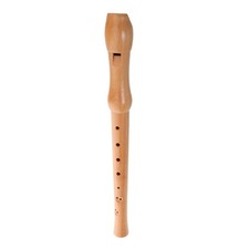 Wooden Recorder Instrument