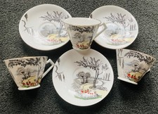 3 x Salisbury Bone China Cups