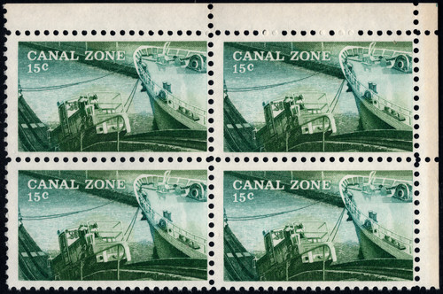 Canal zone stamp scott 165 - zone, #