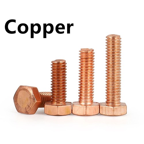 Pure copper allen screws - 99.9%,