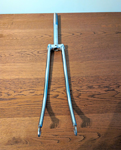 Vintage silver steel - vintage, rigid