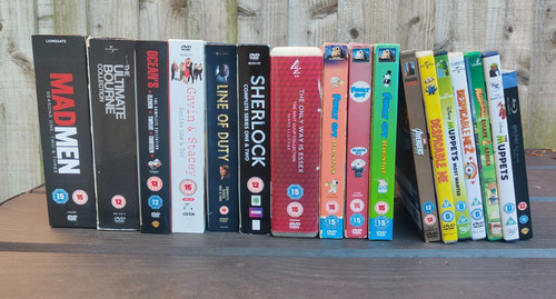Mixed dvd blu ray box - blu-ray, set