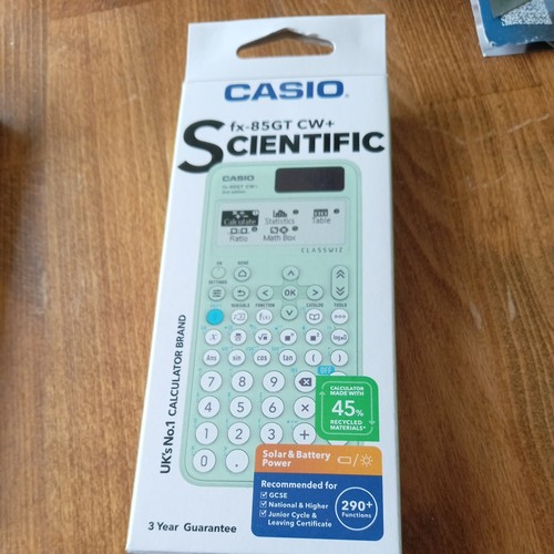 Casio scientific calculator - casio,