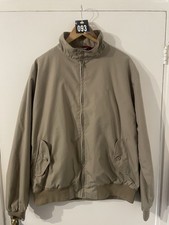 Fred Perry Harrington Made In England Jacket Beige XL Pre Owned Good Condition 