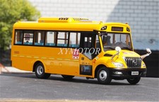 1/26 Foton OuHui AUV Yellow School Bus Diecast Model Bus Car Toys Gifts Display