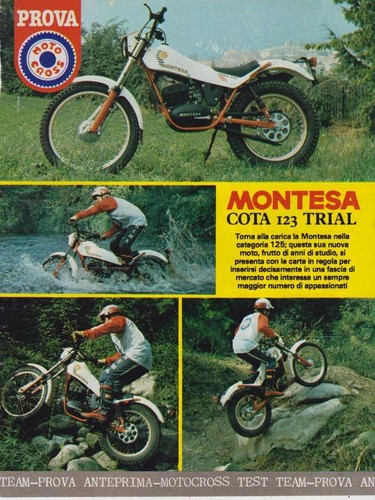 Advertising test moto montesa - advertising,