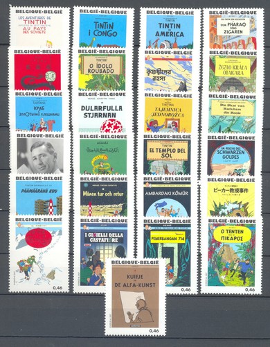 Belgium 2007 tintin comics - 2007,