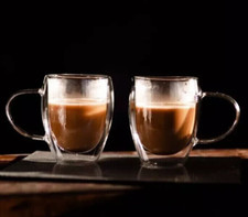 2pc Double Walled Tea Coffee