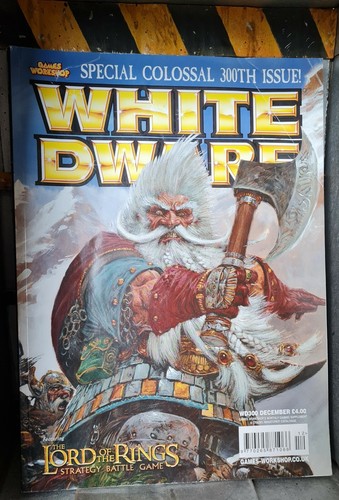 White dwarf magazine - white,