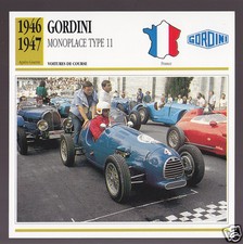 1946-1947 Gordini Monoplace
