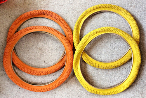 Pair new bmx freestyle tyres - pair,
