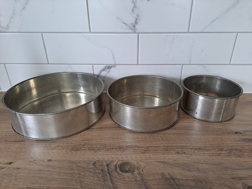 Set heavy duty cake - of, tins