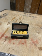 Vintage Bakelite Dice Lot With Case Gambling Casino Magic Entertainment