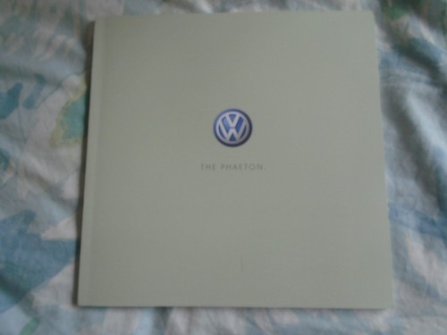 Volkswagen phaeton brochure - phaeton,