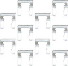 10Pcs Stainless Steel Car Brake Hose Clips - Strong, Durable Replacement U...