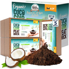 Coco Coir Bricks 5 Pack 650g
