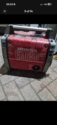 Honda em650 petrol generator - honda,
