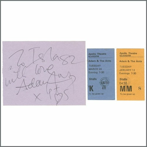 Adam the ants 1981 1982 - adam, &