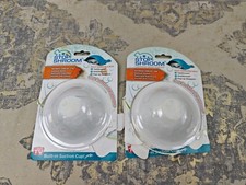 2x StopShroom Universal Stopper Plug for Bathtub Bathroom, and Kitchen Sink Drai