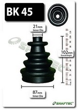 Shaftec Rear CV Boot for