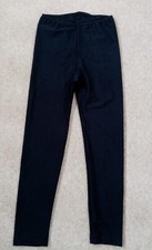 Black Lycra Dance Leggings -
