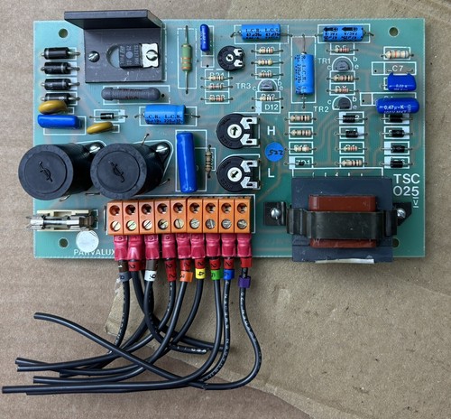 Control card parvalux - parvalux, tsco25