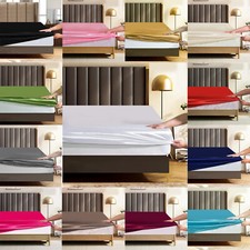 3Pcs Silk Satin Bedding Set