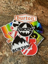 Burton Sticker Pack / Lot - 10 Ski Snowboard vinyl decals