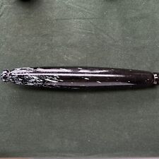 Nailsea black Glass Rolling