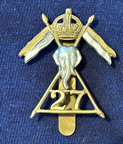 27th lancers military metal - 27th,
