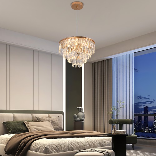 35cm crystal pendant - pendant, light