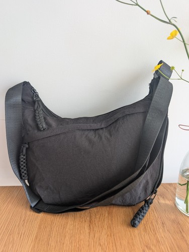 Black crossbody shoulder - black, bag