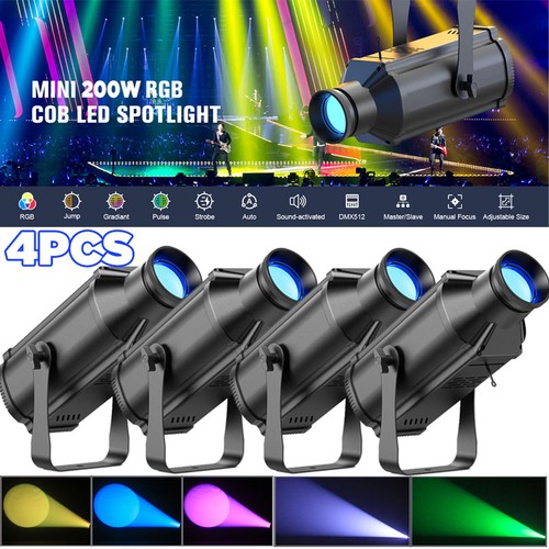 200w pinspot light rgb - 200w,