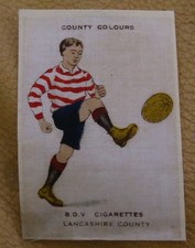 LANCASHIRE COUNTY RUGBY 1922