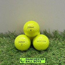 Titleist Pro AVX Golf Balls x12 Pearl / A Grade Yellow