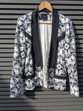 Black And White Tuxedo Jacket