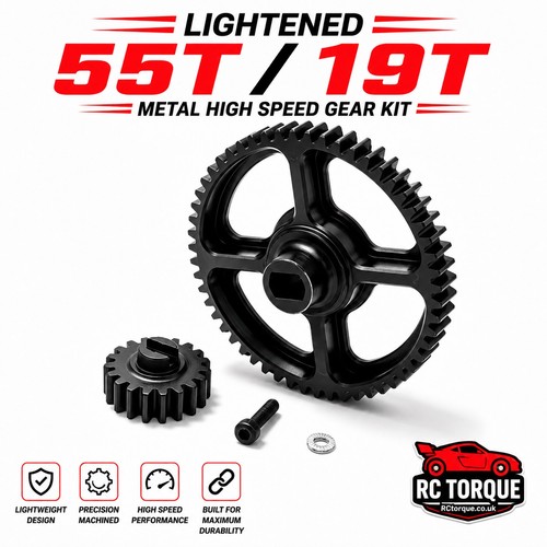 Lightened 55t 19t steel - lightened,