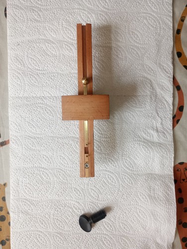 Beechwood mortice gauge - beechwood,